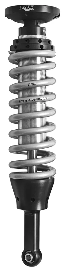 FOX 880-02-361, 2005 Tacoma 2.5 Factory Series 4.61in. IFP Coilover Shock Set - Black/Zinc for Toyota