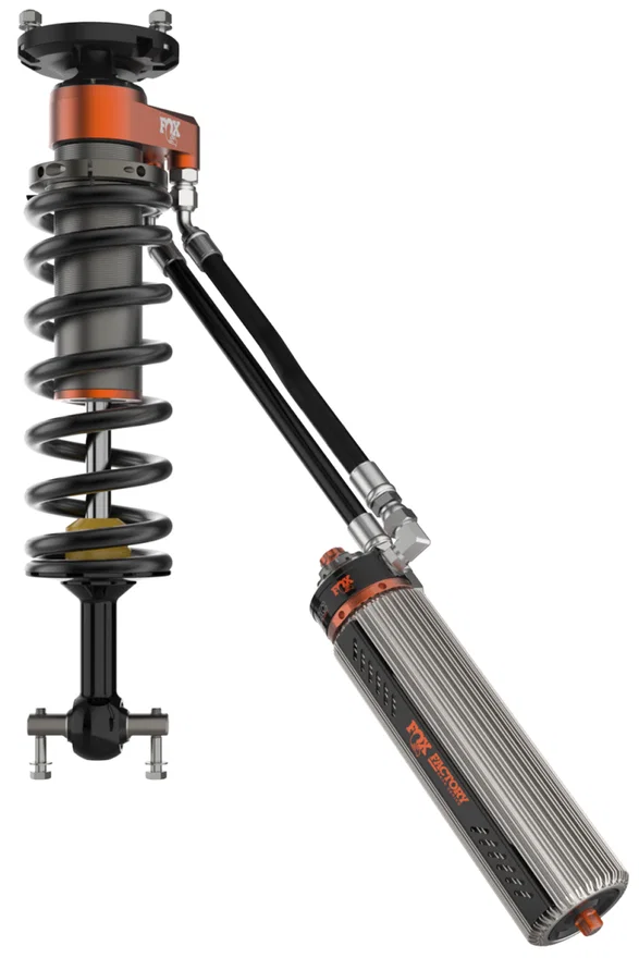 FOX 883-06-175, 2019+ Chevrolet Silverado 1500 Factory Race Series 3.0 Internal Bypass Coilovers Front 3.5 Lift