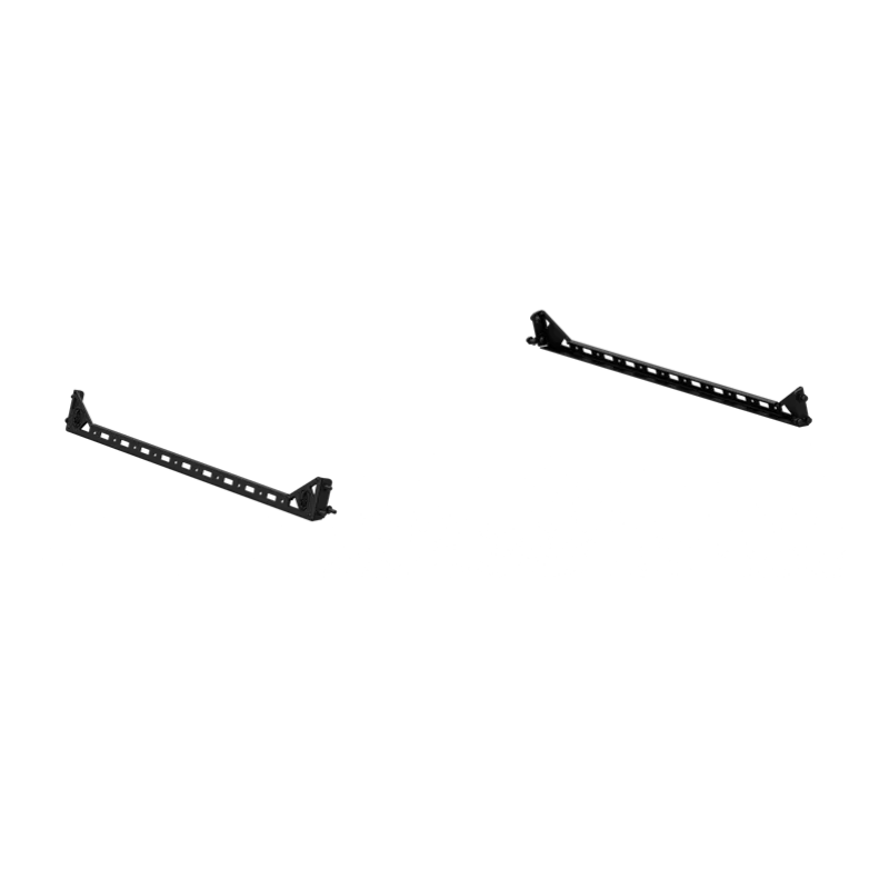 Road Armor 550BRS-SMK-485, TRECK Dual Lower 5-1/2-6ft Bed Accessory Rail Mounts - Tex Blk (Pair)