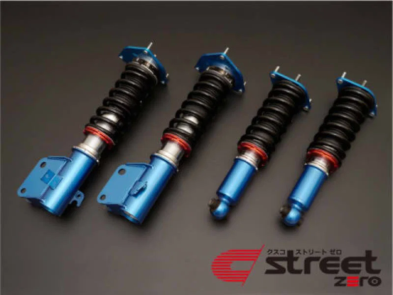 Cusco 6A1 61P CN, Coilovers Street Zero Front -Pillow / Rear -Rubber Upper 2015+ WRX STI ONLY for Honda Civic
