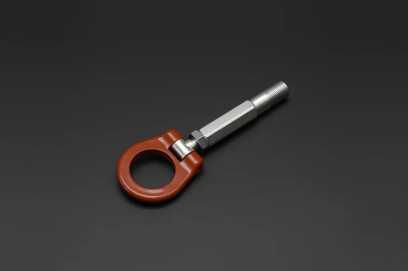 Cusco 1C7 017 R, 2020+ Toyota GR Yaris (GXPA16/GXPA12) Folding Rear Tow Hook - Red