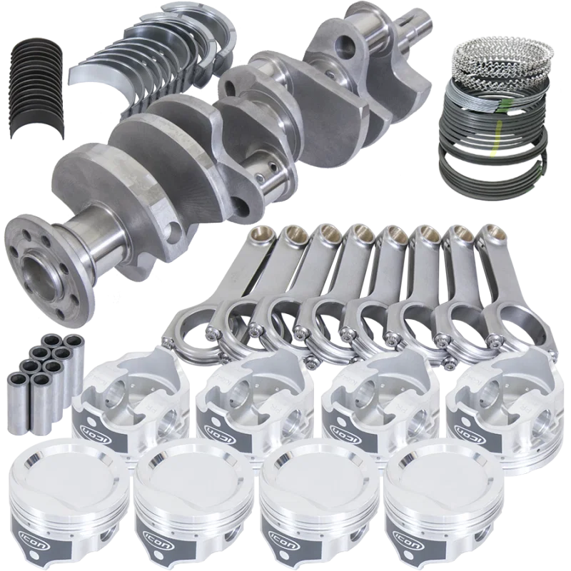 Eagle 20151060, Chrysler 318 4.000in Crank 6.123in H-Beam -23cc 3.970in Pistons Rotating Assembly