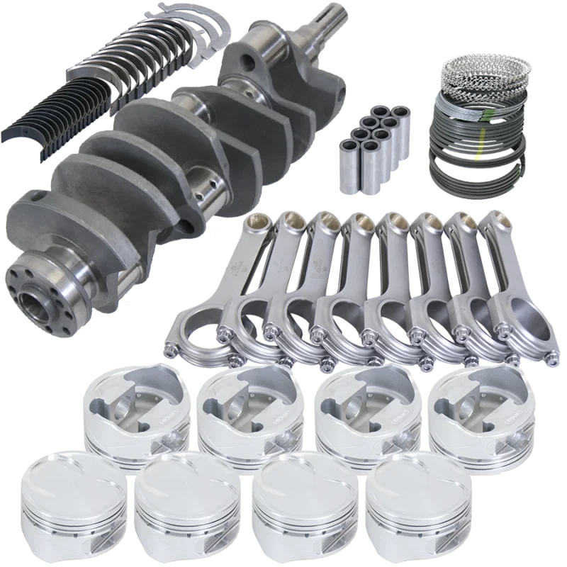 Eagle 14407W000, Ford 4.6 2V Windsor 3.750in Crank 5.950in H-Beam -13cc 3.552in Pistons Rotating Assembly