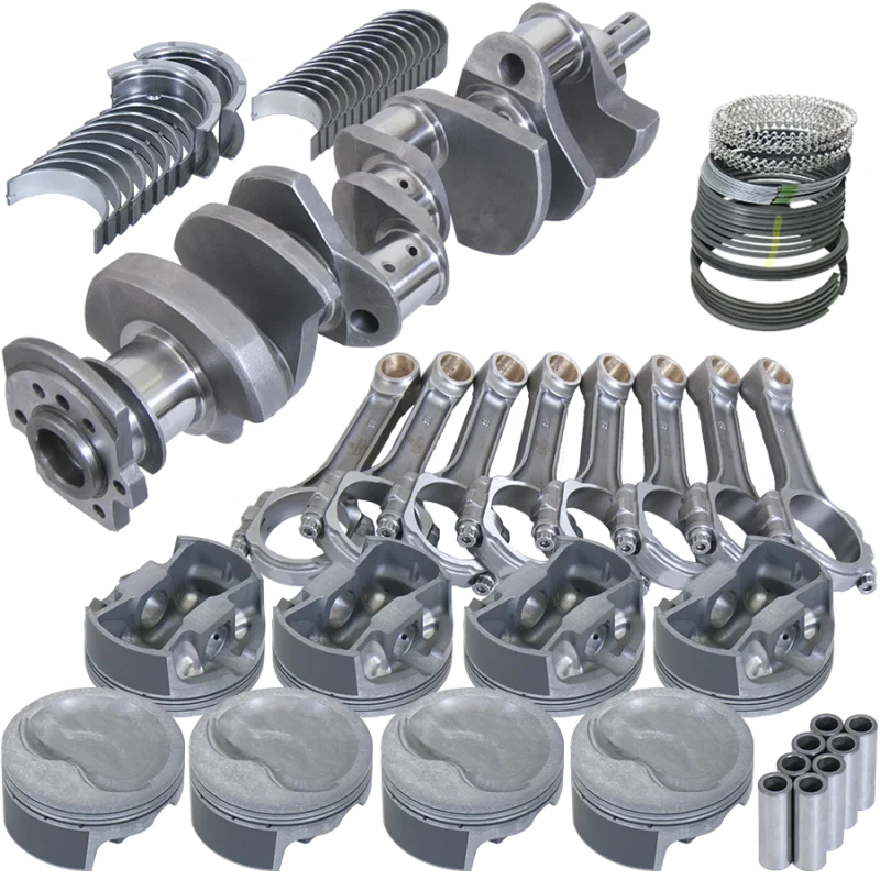 Eagle 13011000, Chevy 400 3.750in Crank 6.000in I-Beam Rods -16cc 4.125in Pistons Rotating Assembly