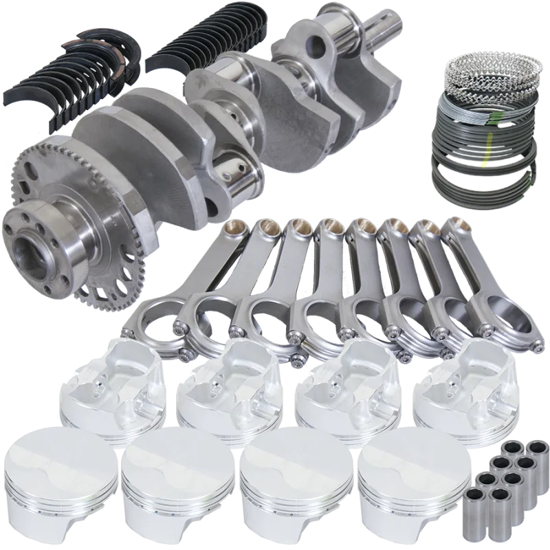 Eagle 128254135, Chevy LS7 4.125in Crank 58 Tth Reluctor 6.125in H-Beam -5cc 4.135in Pistons Rotating Assembly