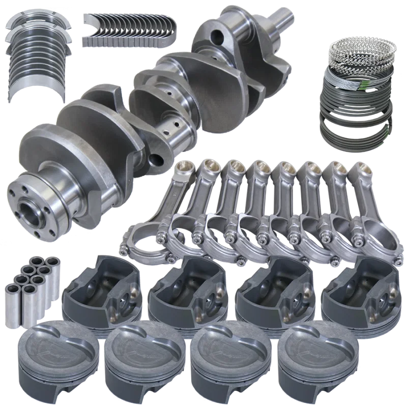 Eagle 16123030, Ford 351W 4.000in Crank 6.250in I-Beam Rods -26cc Inv Dome 4.030in Pistons Rotating Assembly
