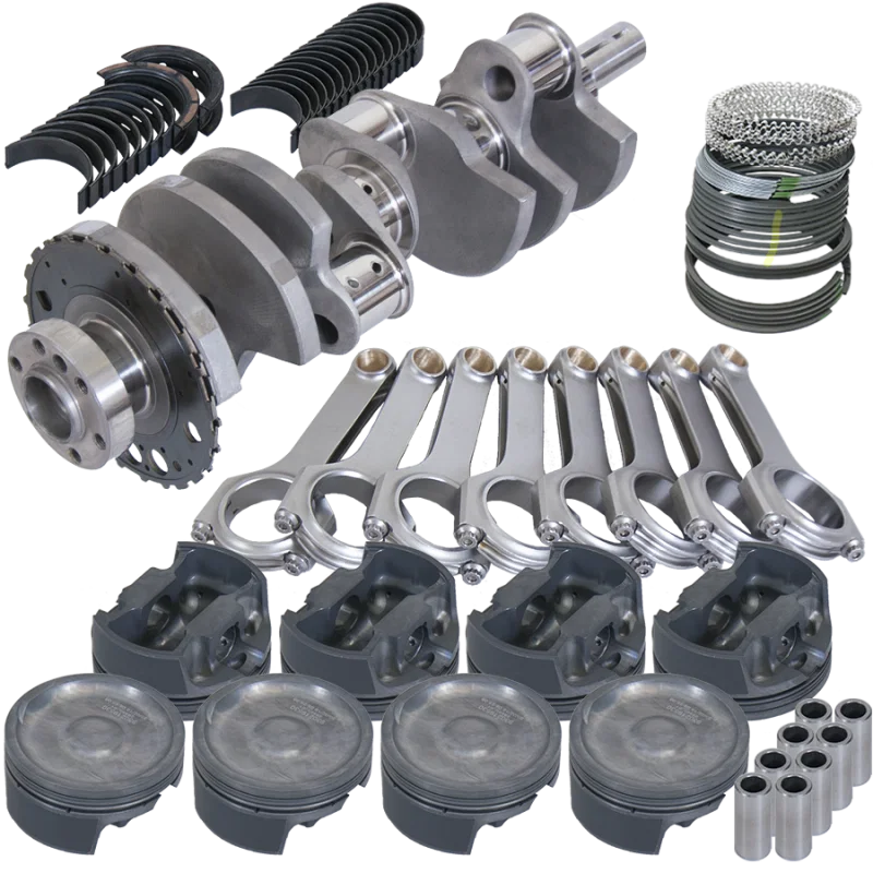 Eagle 129064075, Chevy LS3 4.000in Crank 24 Tth Reluctor 6.125in H-Beam -25cc 4.075in Pistons Rotating Assembly