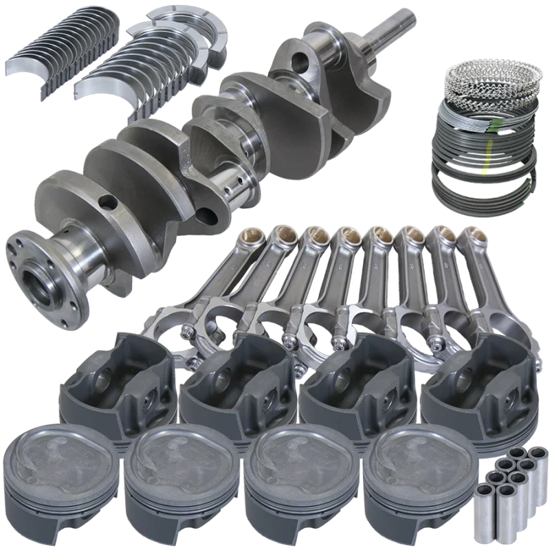 Eagle 15101080, Ford 429/460 4.140in Crank 6.700in I-Beam Rod -28cc Inv Dome 4.440in Pistons Rotating Assembly