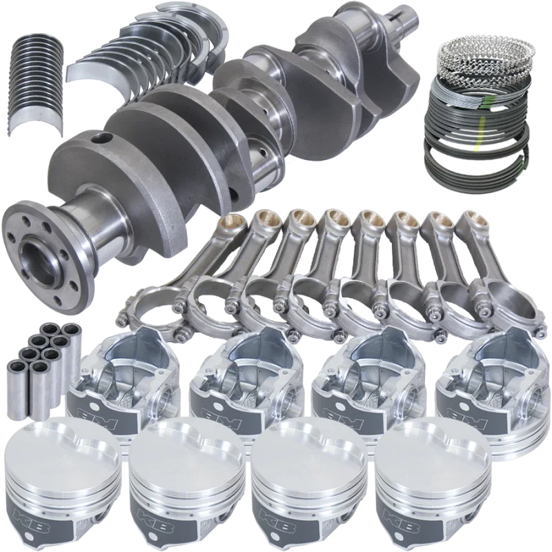Eagle 20600030, Chrysler 360 3.580in Crank 6.123in I-Beam Rods -5cc Flat Top 4.030in Pistons Rotating Assembly