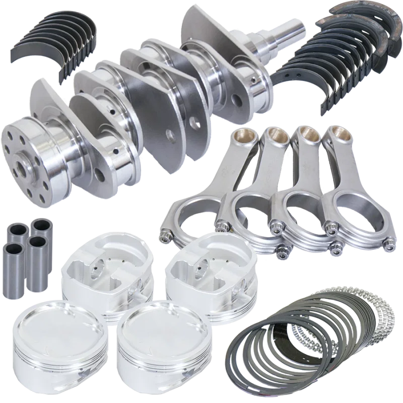 Eagle 890221005, Subaru Ej25 3.268in Billet Crank 5.137in H-Beam -22.1cc 100.5mm Pistons Rotating Assembly
