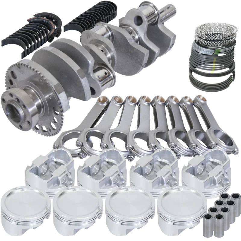 Eagle 137924030, Chevy LS2 4.000in Crank 58 Tth Reluctor 6.125in H-Beam -29cc 4.030in Pistons Rotating Assembly