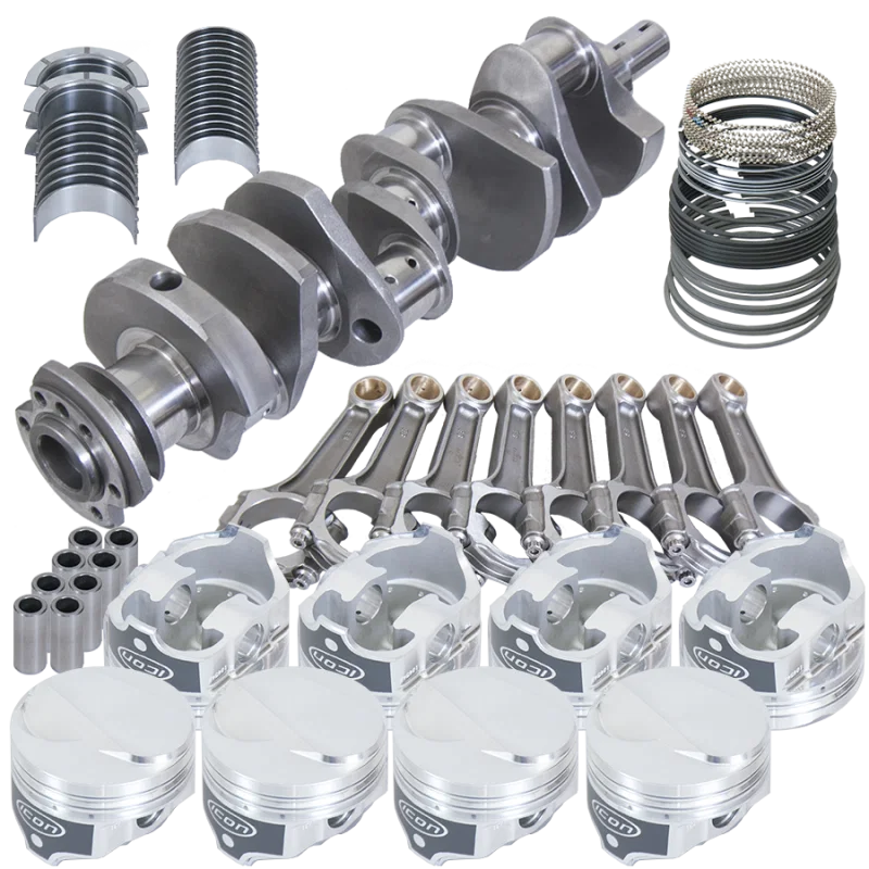 Eagle 18322070, Chevy 454 4.000in Crank 6.135in I-Beam Rods 18cc Dome 4.320in Pistons Rotating Assembly