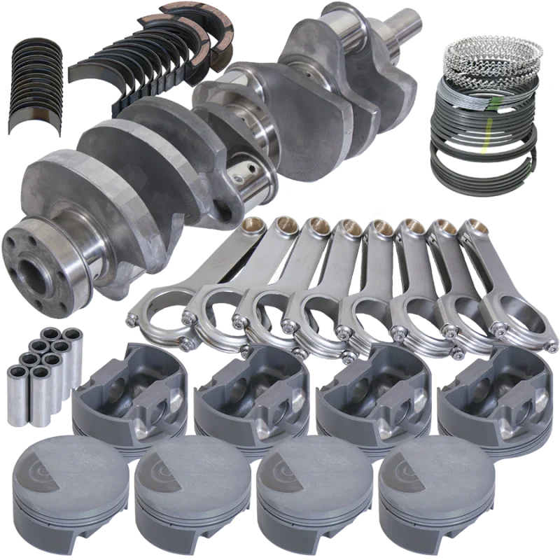 Eagle 14702030, Ford 351C 4.000in Crank 6.000in H-Beam -3.2cc Flat Top 4.030in Pistons Rotating Assembly