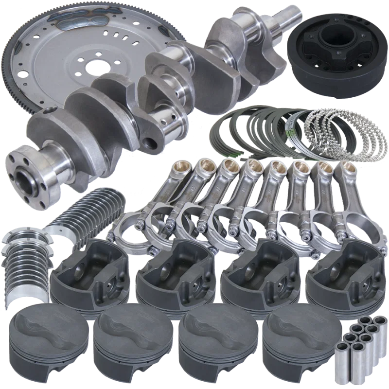 Eagle B16003EA040, Ford 302 V-Rib Belt 157 Tooth Flexplate Balanced Rotating Assembly - 5.400in I-Beam +.040 Bore