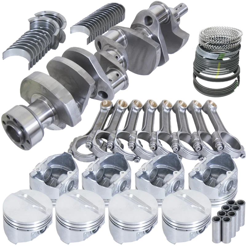 Eagle B13054L03053, Chevy Small Block 1 Piece Rear Seal 383ci Rotating Assembly w/ .030 Bore 153 Tooth Flex Plate