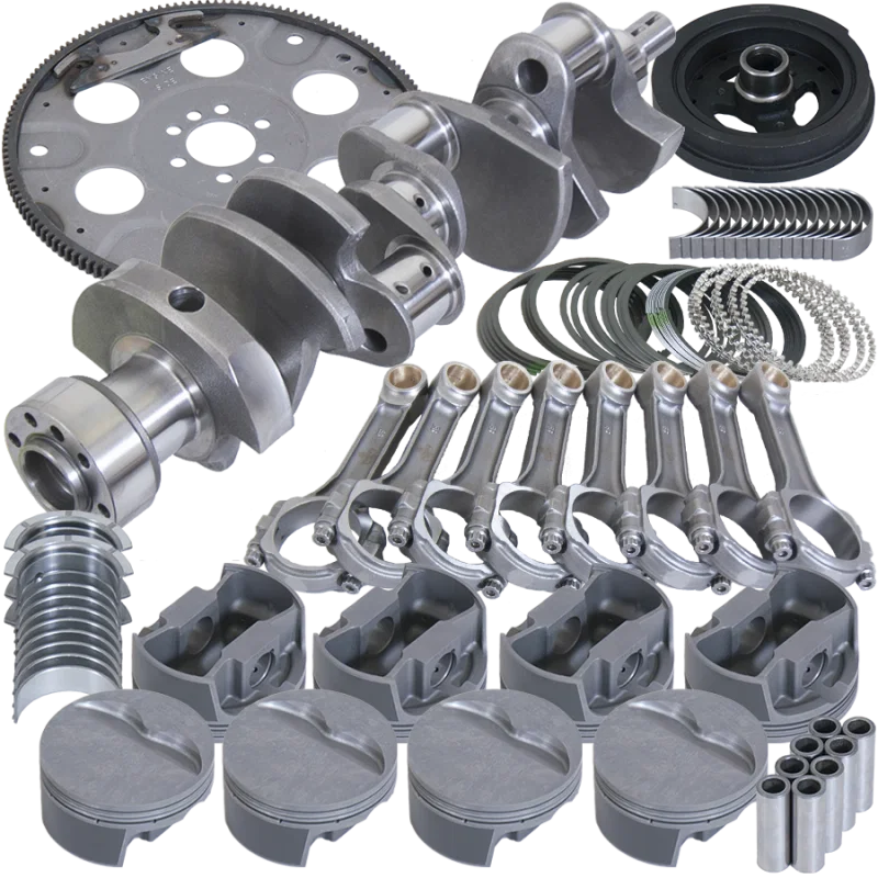 Eagle B13006E030, Chevrolet 350 Balanced Rotating Assembly Kit -5cc Flat Top 3.750 Stroke 5.700 Rod Length