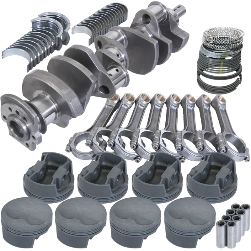 Eagle 13115000, Chevy 400 3.750in Crank 6.000in I-Beam Rods -5cc Flat Top 4.125in Pistons Rotating Assembly