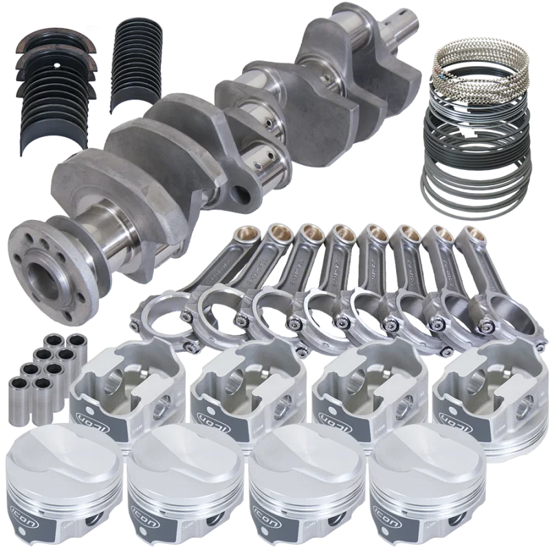 Eagle 18420070, Chevy 454 4.000in Crank 6.135in I-Beam Rods Closed Chamber 4.320in Pistons Rotating Assembly