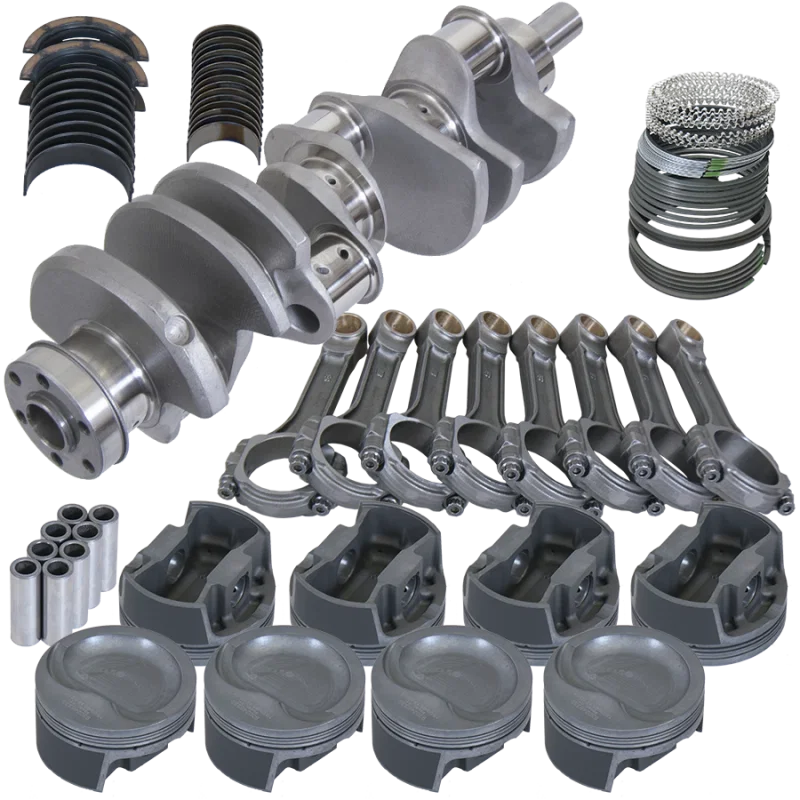 Eagle 14805030, Ford 351W 4.000in Crank 6.200in I-Beam Rods -28cc Inv Dome 4.030in Pistons Rotating Assembly