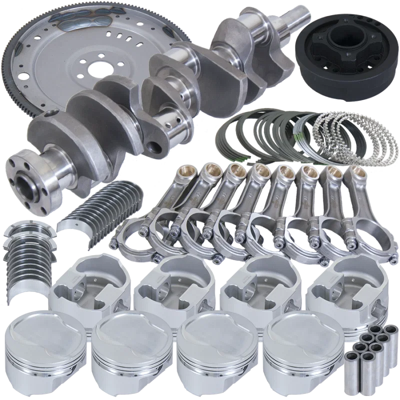 Eagle B16005LA040, Ford 302 V-Rib Belt 164 Tooth Flexplate Balanced Rotating Assembly - 5.400in I-Beam +.040 Bore