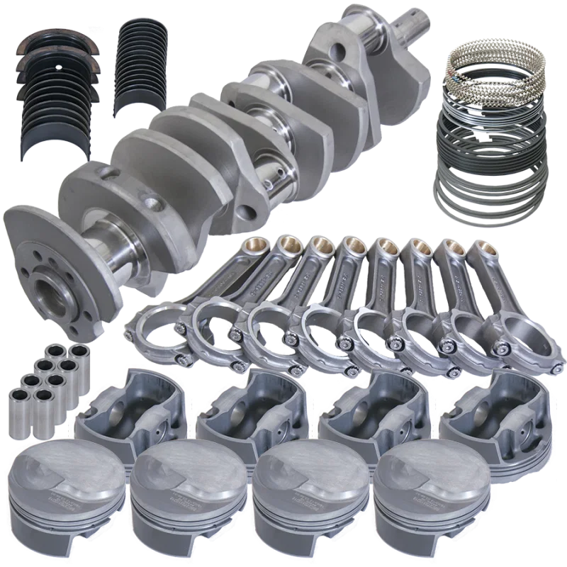 Eagle F1012060, Chevy 454 4.250in Crank 6.385in I-Beam Rods 18cc Dome 4.310in Pistons Rotating Assembly