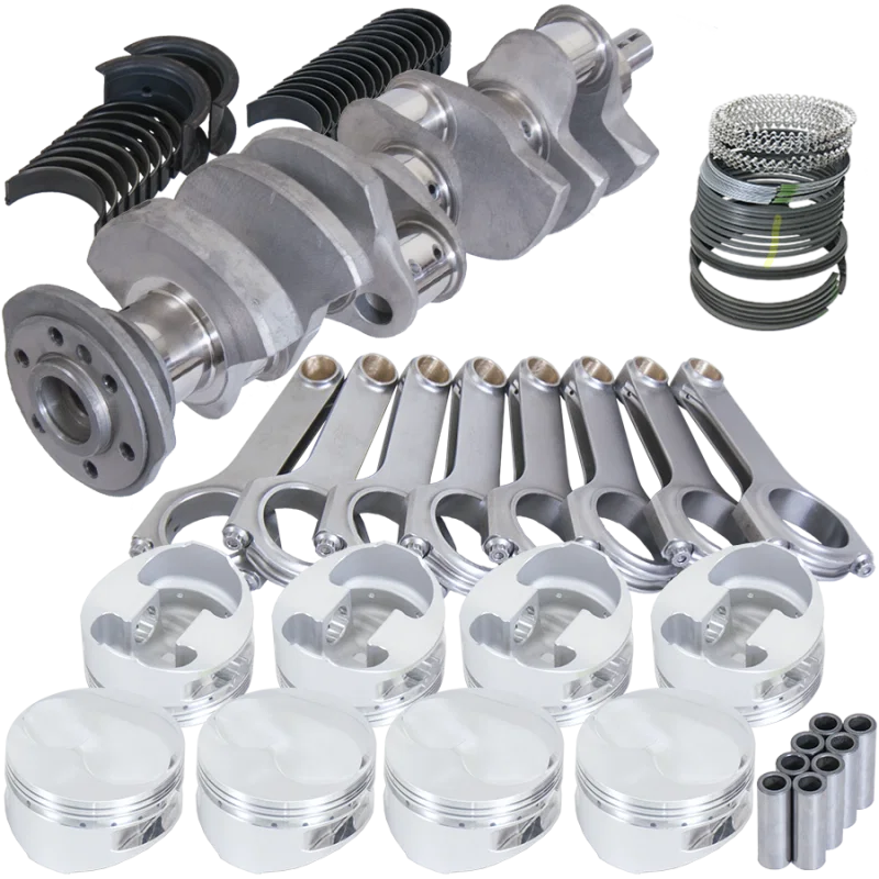 Eagle 35650060, Chevy 400 3.875in Crank 6.000in H-Beam Stroker Rods -10.8cc 4.185in Pistons Rotating Assembly for Ford Bronco II