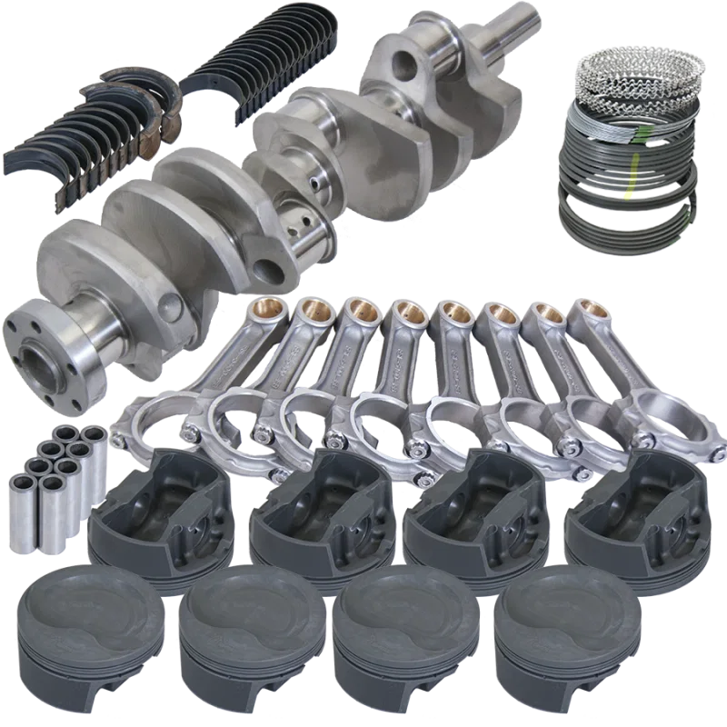 Eagle 64040030, Ford 289/302 3.400in Crank 5.400in I-Beam Rods -16cc 4.030in Pistons Rotating Assembly