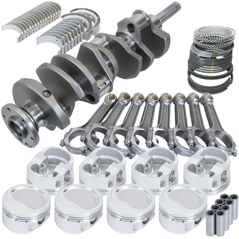 Eagle 158034165, Ford FE 4.250in Crank 6.700in I-Beam Rods -21cc Inv Dome 4.165in Pistons Rotating Assembly
