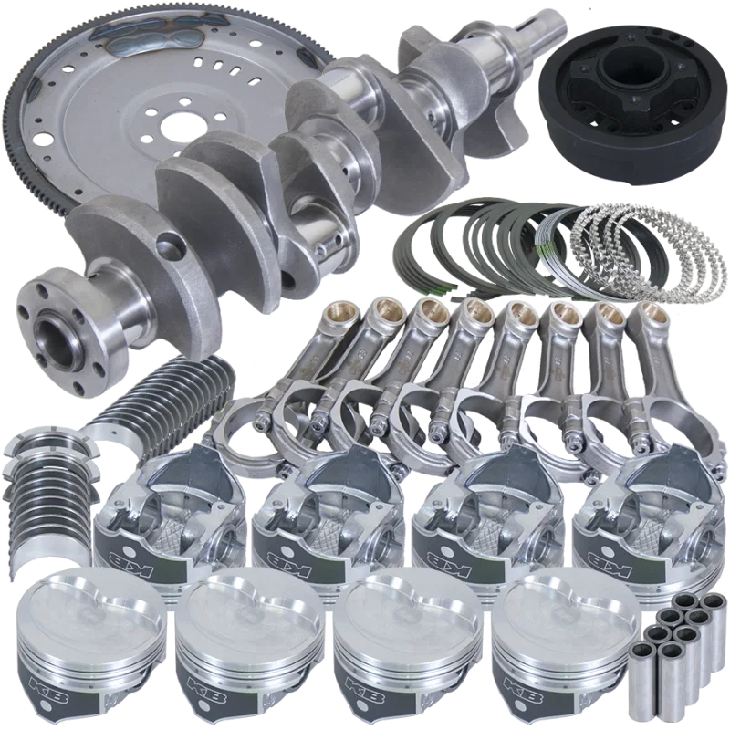 Eagle B16022MA060, Ford 302 Serpentine 164 Tooth Flexplate Balanced Rotating Assembly 5.400in I-Beam +.060 Bore