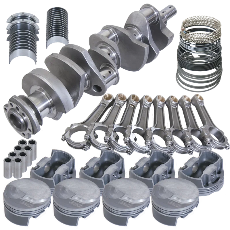 Eagle 18022070, Chevy 454 4.250in Crank 6.385in I-Beam Rods 18cc Dome 4.320in Pistons Rotating Assembly