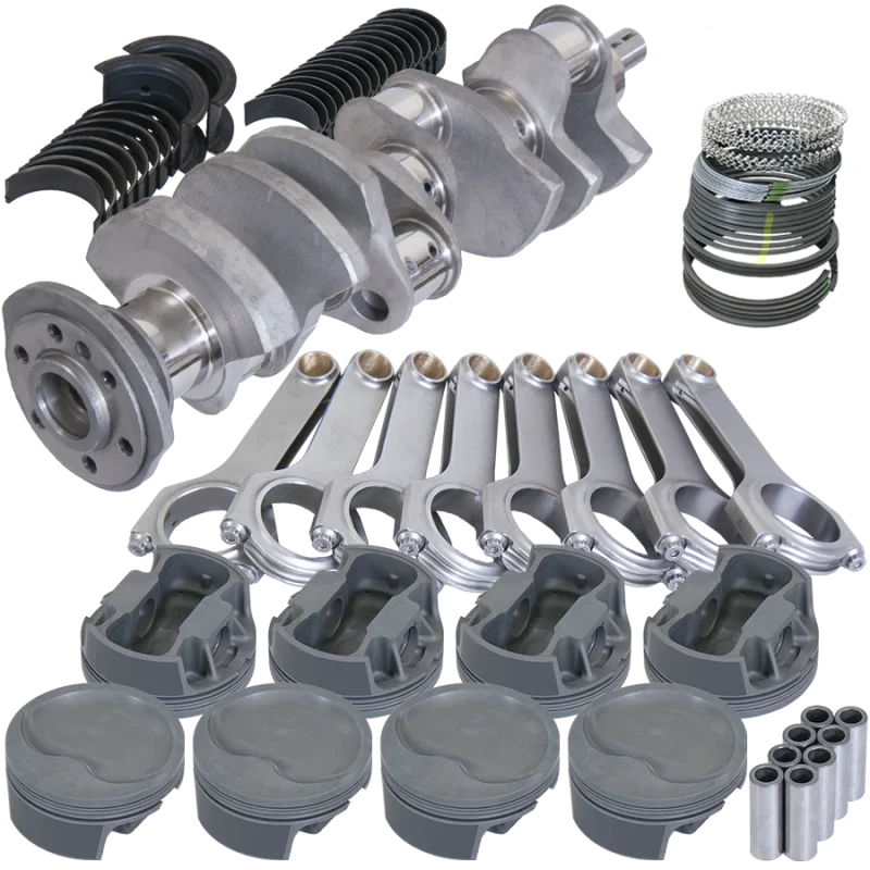 Eagle 12147040, Chevy 400 3.875in Crank 6.000in H-Beam Stroker Rods -22cc 4.165in Pistons Rotating Assembly