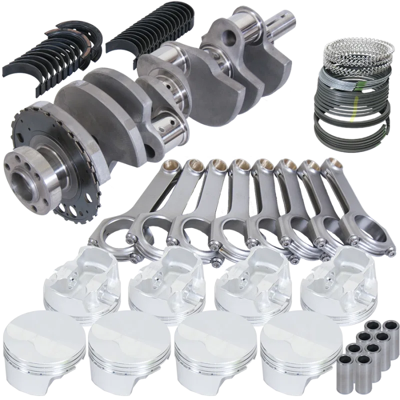 Eagle 128244130, Chevy LS7 4.125in Crank 24 Tth Reluctor 6.125in H-Beam -5cc 4.130in Pistons Rotating Assembly