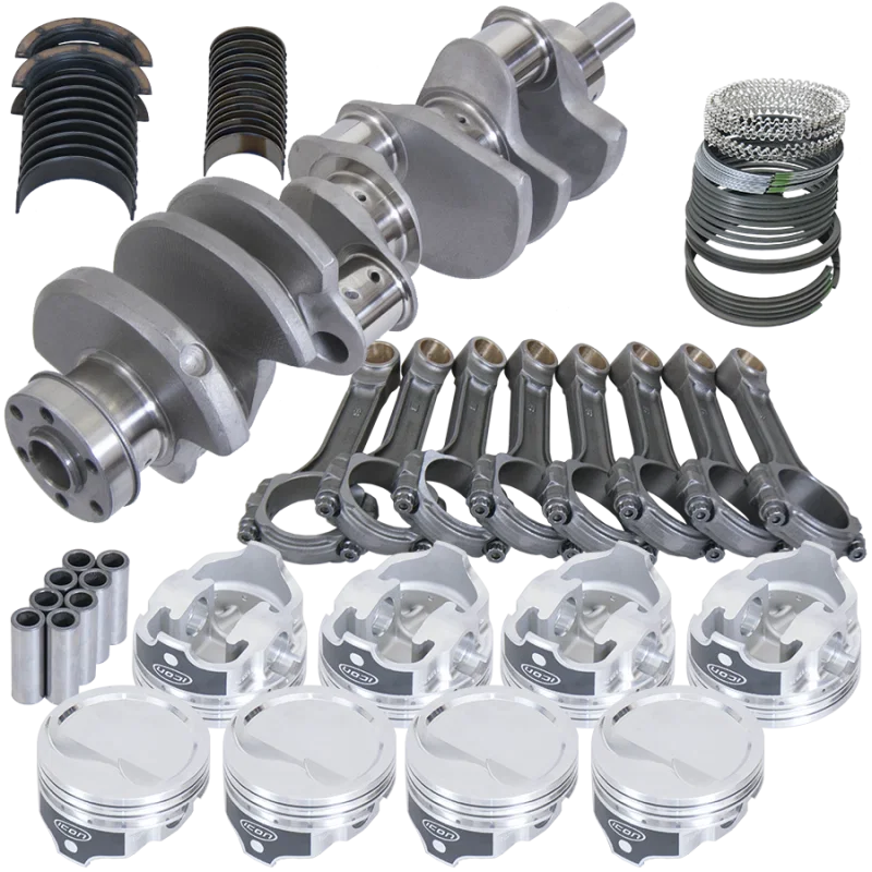 Eagle 64137060, Ford 351W 4.000in Crank 6.200in I-Beam Rods -15.8cc 4.060in Pistons Rotating Assembly