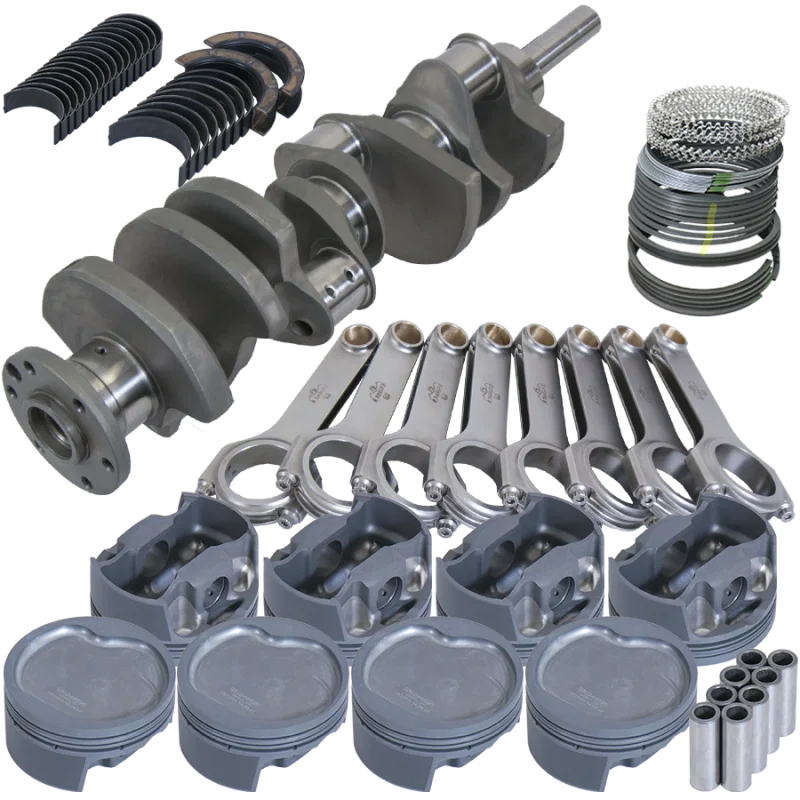 Eagle 15010080, Ford 429/460 SCJ 4.300in Crank 6.800in H-Beam -38cc Inv Dome 4.440in Pistons Rotating Assembly