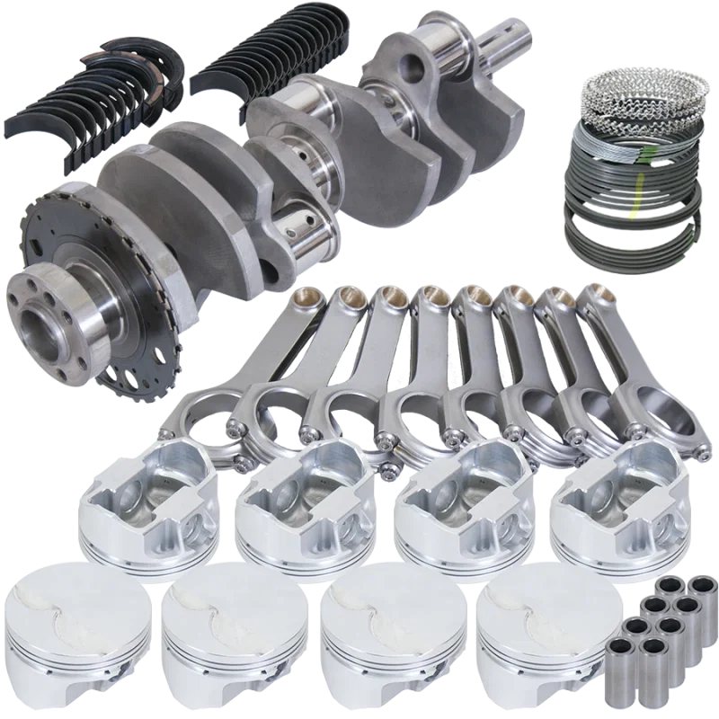 Eagle 137003898, Chevy LS1 4.000in Crank 24 Tth Reluctor 6.125in H-Beam -5cc 3.898in Pistons Rotating Assembly