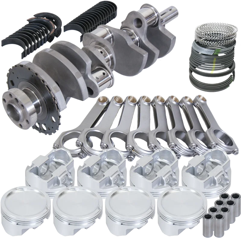 Eagle 137324005, Chevy LS2 4.000in Crank 24 Tth Reluctor 6.125in H-Beam -29cc 4.005in Pistons Rotating Assembly