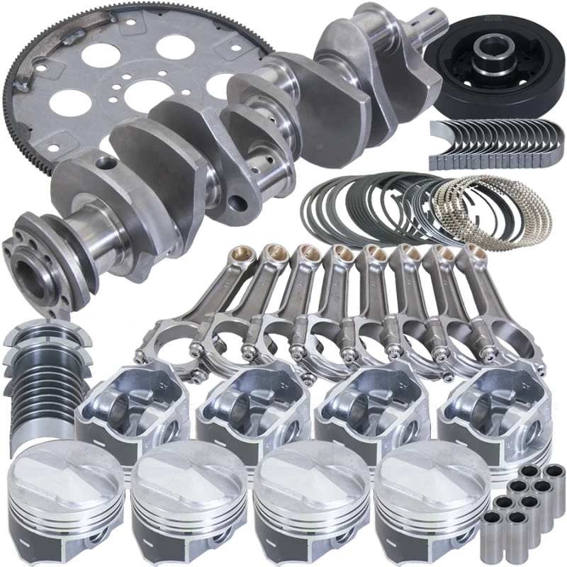 Eagle B18401060, Chevy 454 4.000in Crank 6.135in I-Beam Rod 22cc 4.310in Pistons 168 Tooth FP Balanced Assembly