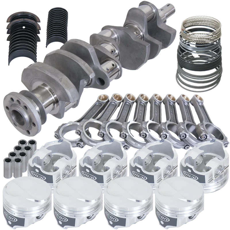 Eagle 61322000, Chevy 454 4.000in Crank 6.135in I-Beam Rods 18cc Dome 4.250in Pistons Rotating Assembly