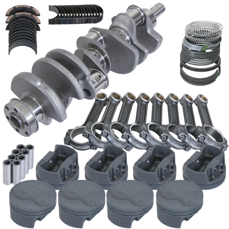 Eagle 64625155, Ford 351W SVO 4.000in Crank 6.250in I-Beam -6.6cc Flat Top 4.155in Pistons Rotating Assembly
