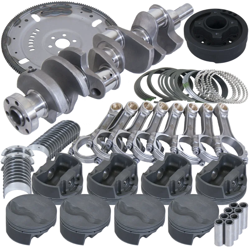 Eagle B16003LA060, Ford 302 V-Rib Belt 164 Tooth Flexplate Balanced Rotating Assembly - 5.400in I-Beam +.060 Bore