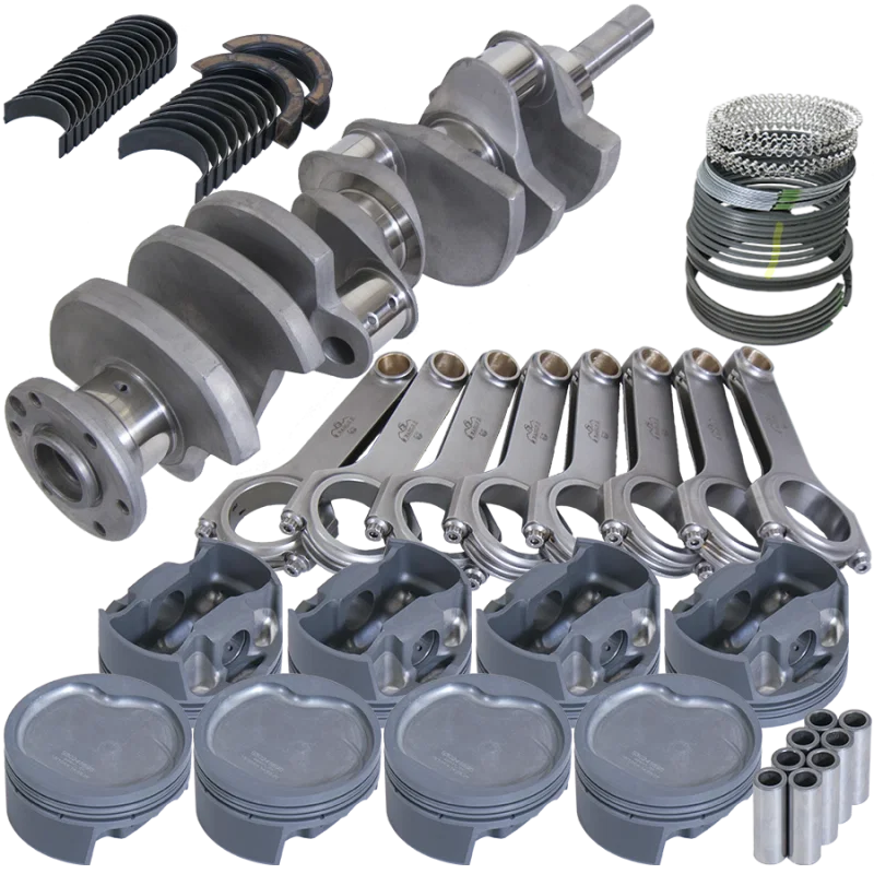 Eagle 15012080, Ford 429/460 SCJ 4.500in Crank 6.700in H-Beam -38cc Inv Dome 4.440in Pistons Rotating Assembly