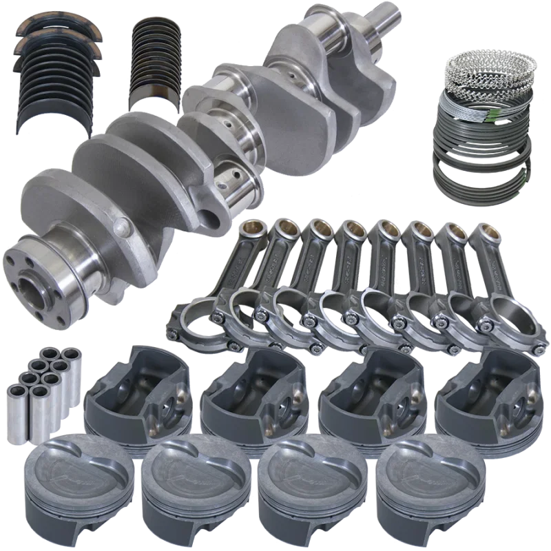 Eagle 14823125, Ford 351W 4.000in Crank 6.250in I-Beam Rods -26cc Inv Dome 4.125in Pistons Rotating Assembly
