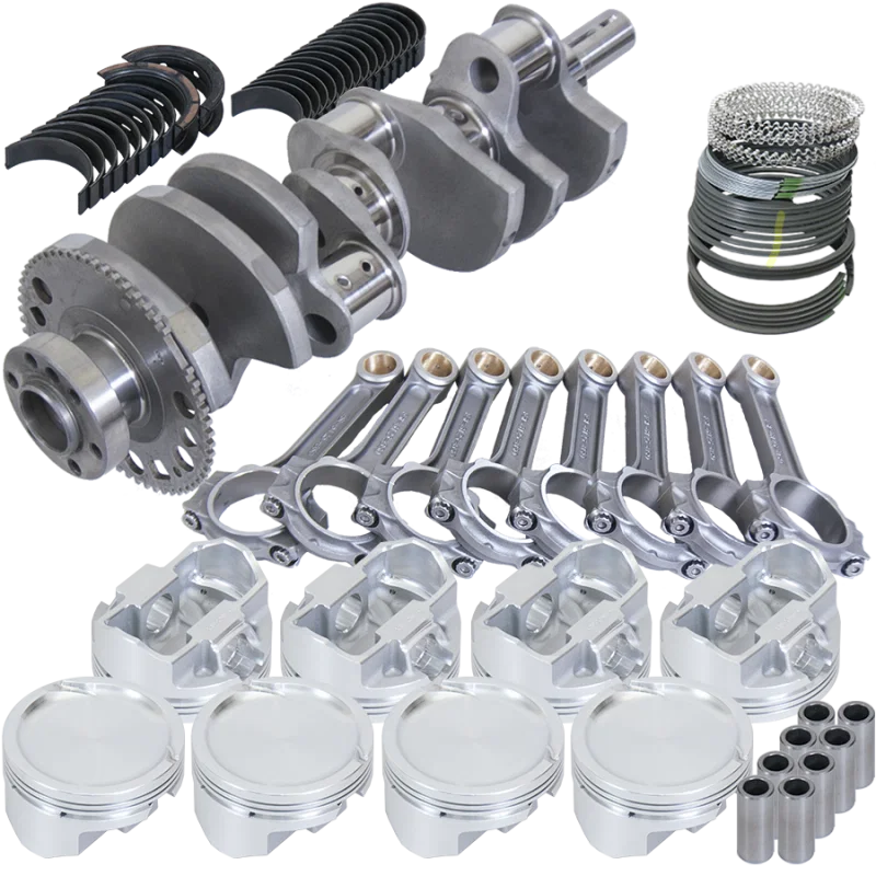 Eagle 637623913, Chevy LS1 4.000in Crank 58 Tth Reluctor 6.125in I-Beam Rods 3.913in Pistons Rotating Assembly