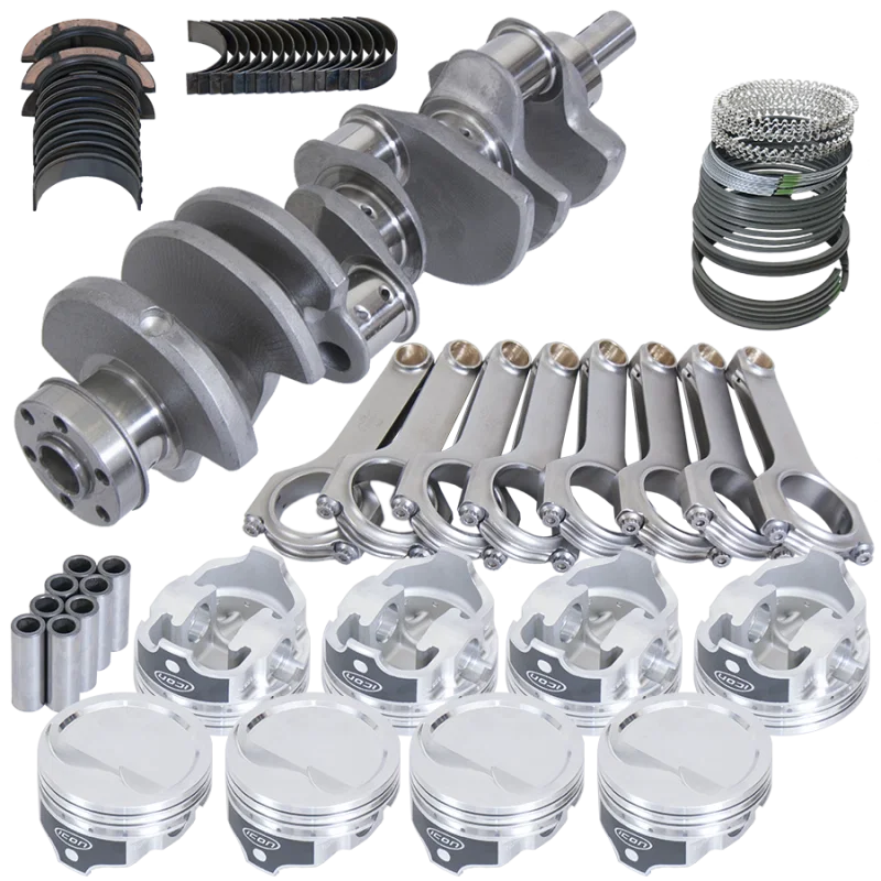 Eagle 14637040, Ford 351W 4.000in Crank 2.750in Mains 6.200in H-Beam -15.8cc 4.040in Pistons Rotating Assembly
