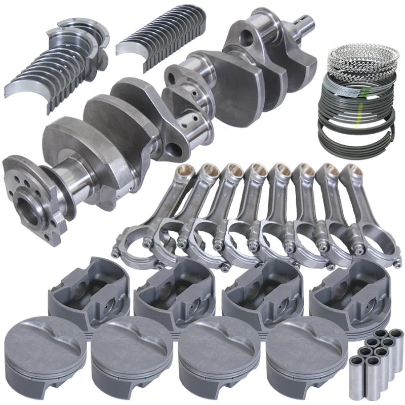 Eagle 13057030, Chevrolet 350 Small Block 2pc Seal Street & Strip Rotating Assembly Kit 3.75in Stroke