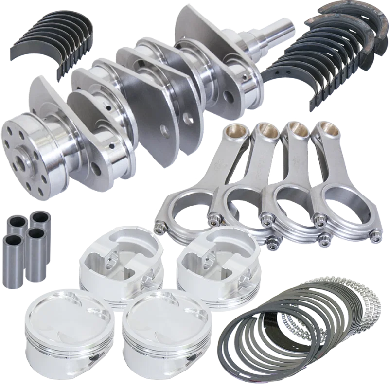 Eagle 890231005, Subaru Ej25 3.268in Billet Crank 5.137in H-Beam -17.1cc 100.5mm Pistons Rotating Assembly