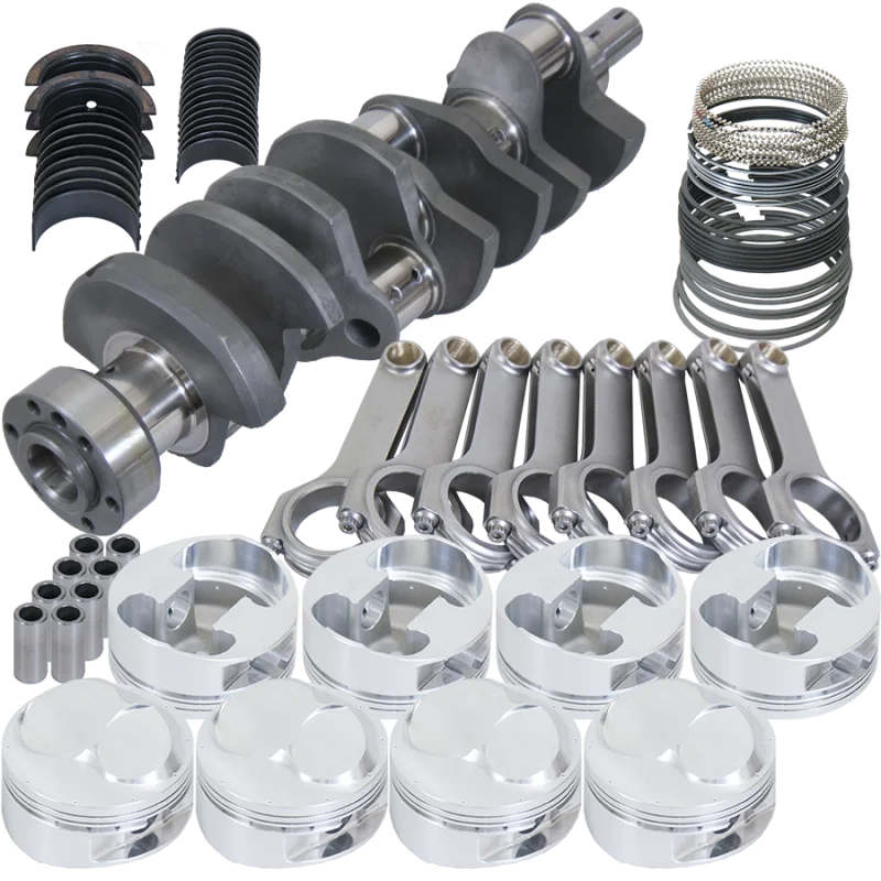 Eagle 35726L4600, Chevy 502 1Pc 4.250in Counterwght Crank 6.535in H-Beam 46cc 4.600in Pistons Rotating Assembly for Ford F-150