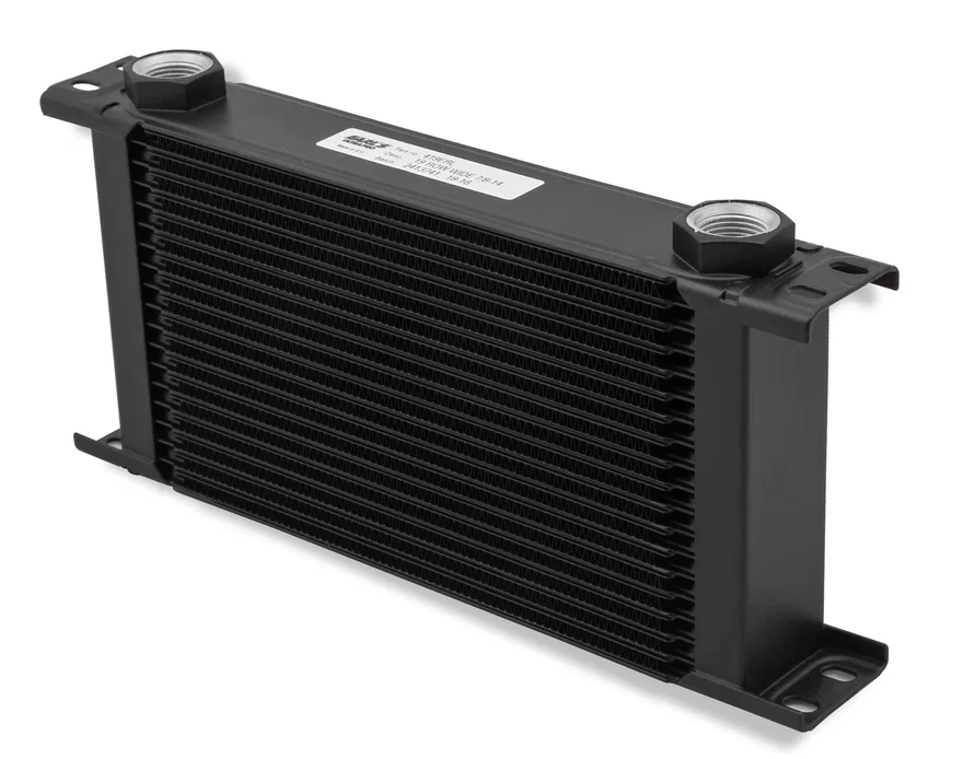 Earl's Performance 419ERL, UltraPro Oil Cooler - Black - 19 Rows - Wide Cooler