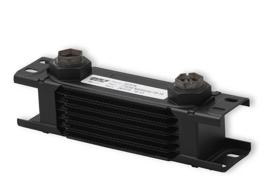 Earl's Performance 207ERL, UltraPro Oil Cooler - Black - 7 Rows - Narrow Cooler