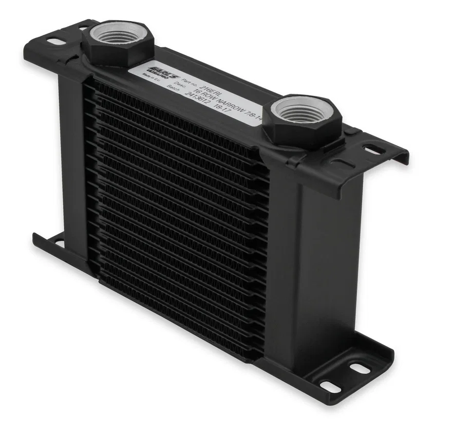Earl's Performance 219ERL, UltraPro Oil Cooler - Black - 19 Rows - Narrow Cooler